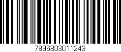 Código de barras (EAN, GTIN, SKU, ISBN): '7896803011243'