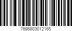 Código de barras (EAN, GTIN, SKU, ISBN): '7896803012165'