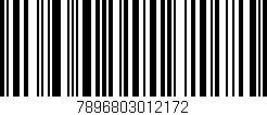 Código de barras (EAN, GTIN, SKU, ISBN): '7896803012172'