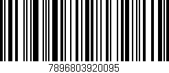 Código de barras (EAN, GTIN, SKU, ISBN): '7896803920095'