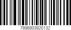 Código de barras (EAN, GTIN, SKU, ISBN): '7896803920132'