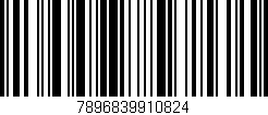 Código de barras (EAN, GTIN, SKU, ISBN): '7896839910824'