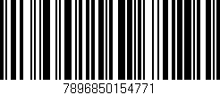 Código de barras (EAN, GTIN, SKU, ISBN): '7896850154771'
