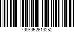 Código de barras (EAN, GTIN, SKU, ISBN): '7896852616352'