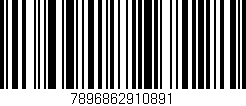 Código de barras (EAN, GTIN, SKU, ISBN): '7896862910891'