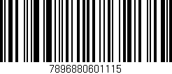 Código de barras (EAN, GTIN, SKU, ISBN): '7896880601115'