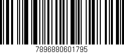 Código de barras (EAN, GTIN, SKU, ISBN): '7896880601795'