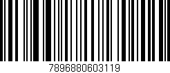 Código de barras (EAN, GTIN, SKU, ISBN): '7896880603119'