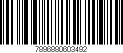 Código de barras (EAN, GTIN, SKU, ISBN): '7896880603492'