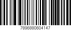 Código de barras (EAN, GTIN, SKU, ISBN): '7896880604147'