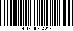 Código de barras (EAN, GTIN, SKU, ISBN): '7896880604215'