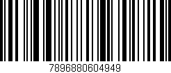 Código de barras (EAN, GTIN, SKU, ISBN): '7896880604949'