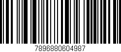 Código de barras (EAN, GTIN, SKU, ISBN): '7896880604987'