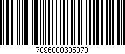 Código de barras (EAN, GTIN, SKU, ISBN): '7896880605373'