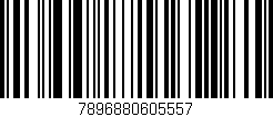 Código de barras (EAN, GTIN, SKU, ISBN): '7896880605557'