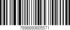Código de barras (EAN, GTIN, SKU, ISBN): '7896880605571'