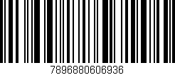 Código de barras (EAN, GTIN, SKU, ISBN): '7896880606936'