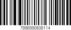 Código de barras (EAN, GTIN, SKU, ISBN): '7896880608114'
