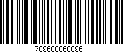 Código de barras (EAN, GTIN, SKU, ISBN): '7896880608961'