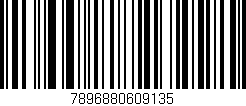 Código de barras (EAN, GTIN, SKU, ISBN): '7896880609135'