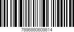 Código de barras (EAN, GTIN, SKU, ISBN): '7896880609814'