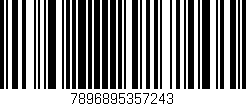Código de barras (EAN, GTIN, SKU, ISBN): '7896895357243'