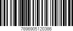Código de barras (EAN, GTIN, SKU, ISBN): '7896905120386'