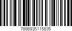 Código de barras (EAN, GTIN, SKU, ISBN): '7896935115635'