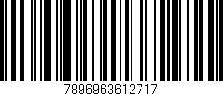 Código de barras (EAN, GTIN, SKU, ISBN): '7896963612717'