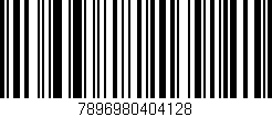 Código de barras (EAN, GTIN, SKU, ISBN): '7896980404128'