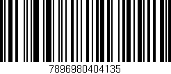 Código de barras (EAN, GTIN, SKU, ISBN): '7896980404135'