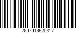 Código de barras (EAN, GTIN, SKU, ISBN): '7897013520617'