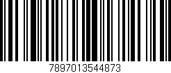 Código de barras (EAN, GTIN, SKU, ISBN): '7897013544873'
