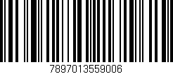Código de barras (EAN, GTIN, SKU, ISBN): '7897013559006'