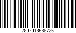 Código de barras (EAN, GTIN, SKU, ISBN): '7897013568725'