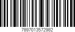 Código de barras (EAN, GTIN, SKU, ISBN): '7897013572982'