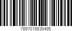 Código de barras (EAN, GTIN, SKU, ISBN): '7897016830485'
