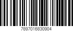 Código de barras (EAN, GTIN, SKU, ISBN): '7897016830904'