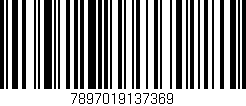 Código de barras (EAN, GTIN, SKU, ISBN): '7897019137369'