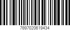 Código de barras (EAN, GTIN, SKU, ISBN): '7897020619434'