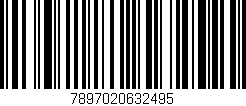 Código de barras (EAN, GTIN, SKU, ISBN): '7897020632495'