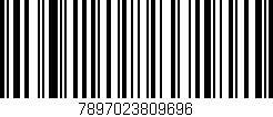 Código de barras (EAN, GTIN, SKU, ISBN): '7897023809696'