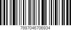 Código de barras (EAN, GTIN, SKU, ISBN): '7897046706934'