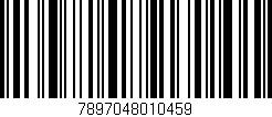 Código de barras (EAN, GTIN, SKU, ISBN): '7897048010459'