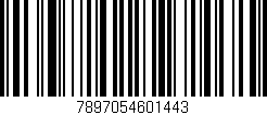 Código de barras (EAN, GTIN, SKU, ISBN): '7897054601443'
