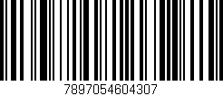 Código de barras (EAN, GTIN, SKU, ISBN): '7897054604307'