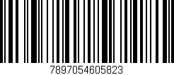 Código de barras (EAN, GTIN, SKU, ISBN): '7897054605823'