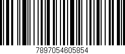 Código de barras (EAN, GTIN, SKU, ISBN): '7897054605854'