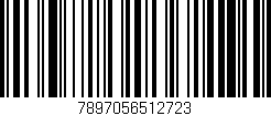 Código de barras (EAN, GTIN, SKU, ISBN): '7897056512723'