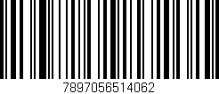 Código de barras (EAN, GTIN, SKU, ISBN): '7897056514062'